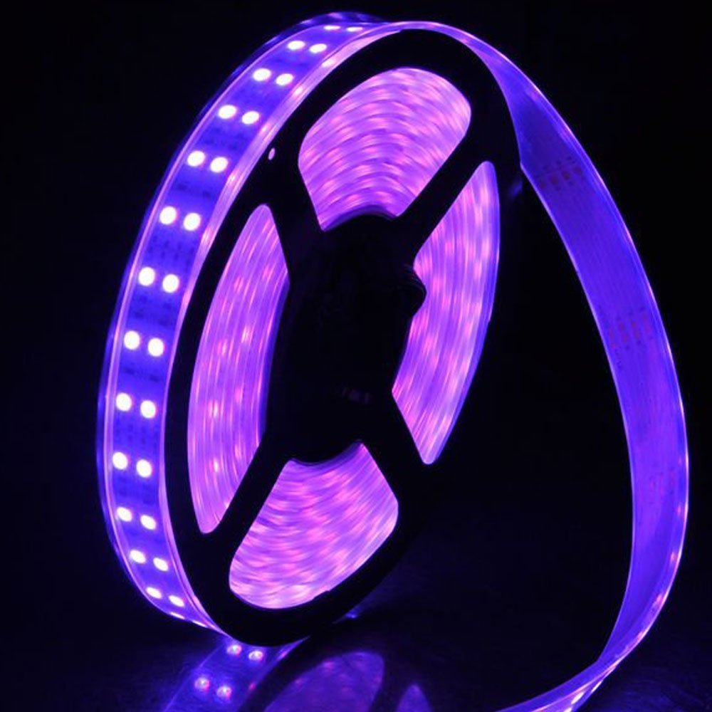 Double Row 1200leds 3528 Purple Flexible Strip